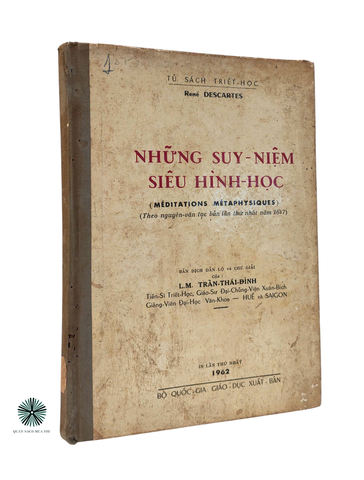 NHỮNG SUY NIỆM SIÊU HÌNH HỌC