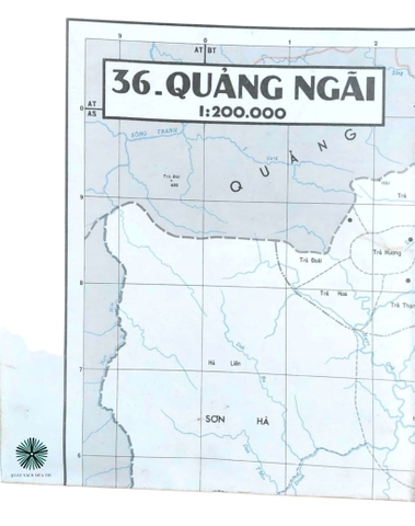 BẢN ĐỒ QUẢNG NGÃI (SỐ 36)