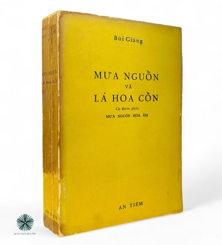 MƯA NGUỒN VÀ LÁ HOA CỒN