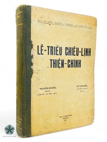LÊ TRIỀU CHIẾU LỊNH THIỆN CHÍNH