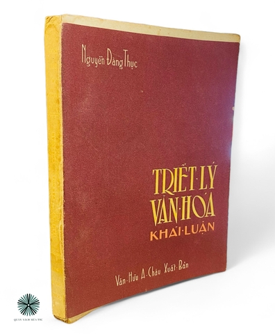 TRIẾT LÝ VĂN HÓA KHÁI LUẬN