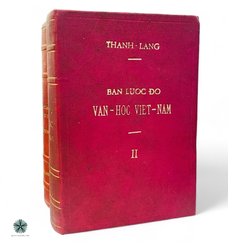 BẢNG LƯỢC ĐỒ VĂN HỌC VIỆT NAM - ẤN BẢN ĐÓNG BÌA XƯA