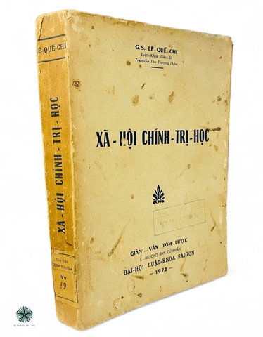 XÃ HỘI HỌC CHÍNH TRỊ