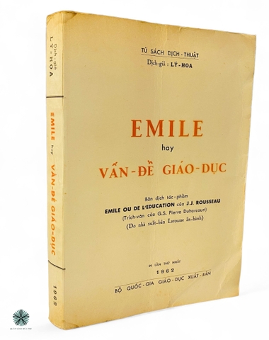 EMILE HAY VẤN ĐỀ GIÁO DỤC - ẤN BẢN LẦN ĐẦU