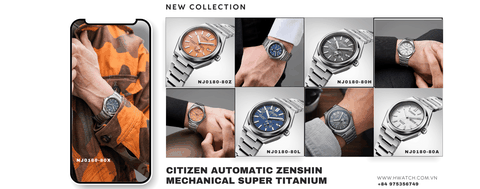 Bộ sưu tập Citizen Zenshin Super Titanium Automatic đẳng cấp từ Nhật Bản