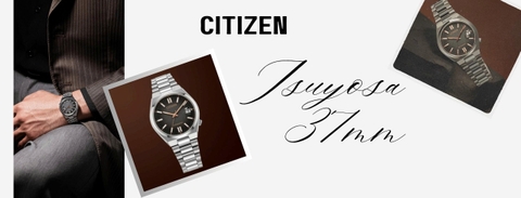 Citizen Tsuyosa 37mm NJ0200-50E Đen Xám – Phiên Bản Giới Hạn 8.000 Chiếc | Hwatch