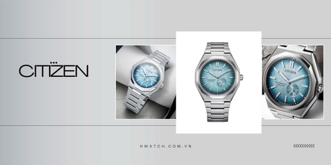 Citizen Zenshin 60 Super Titanium NK5020-58L Tiffany – Đồng Hồ Nhật Bản Cao Cấp | Hwatch