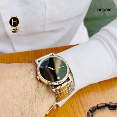 Nam Movado Quartz Museum Classic Sapphire 2100016 
