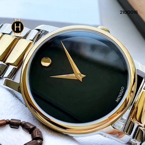Nam Movado Quartz Museum Classic Sapphire 2100016 