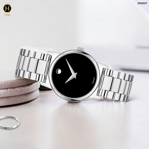 Đồng Hồ Nữ Movado Quartz Classic Museum 2100017 