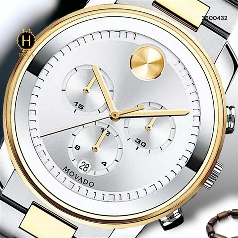 Đồng Hồ Nam Movado Quartz Chronoagraph Large Bold 3600432