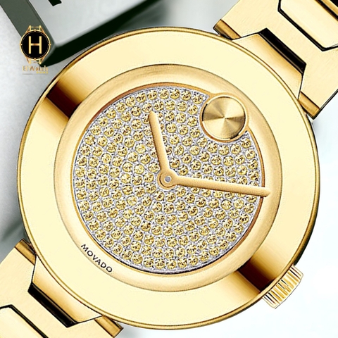 Đồng Hồ Nữ Movado Quartz Bold Crystal Pave 3600492