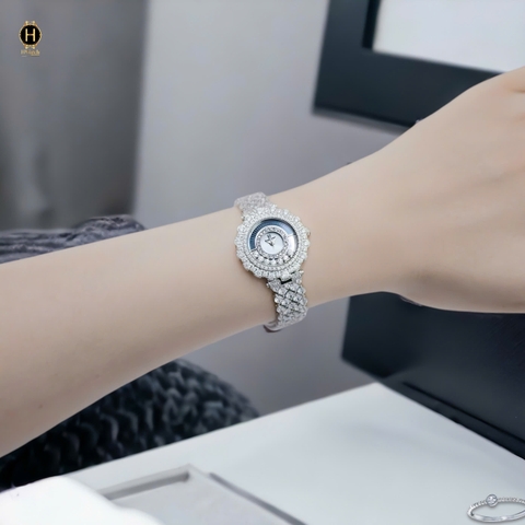 Đồng Hồ Nữ Royal Crown Quartz Đính Đá 4660