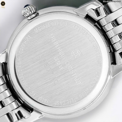 Đồng Hồ Nữ Frederique Constant Quartz Slimline Moonphase FC-206MPBD1S6B ( FC206MPBD1S6B )