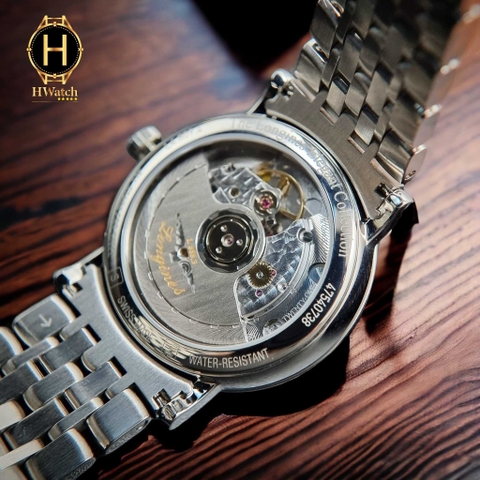 Đồng Hồ Nam Longines Automatic Elegant  Đính 13 Viên Kim Cương L4.809.4.77.6 L48094776