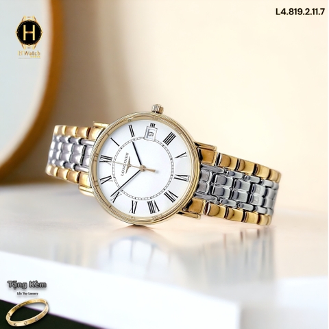 Đồng Hồ Nữ Longines Quartz Presence Stainless Steel L4.819.2.11.7 ( L4819.2117 )
