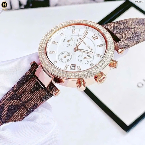 Đồng Hồ Nữ Michael Korls Quartz Parker MK6917