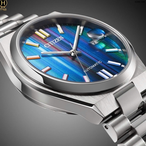 Đồng Hồ Nam Citizen Automatic Tsuyosa Mechanical Blue Multiple NJ0151-53W ( NJ0151 )