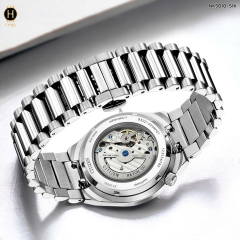 Đồng Hồ Nam Citizen Automatic Tsuyosa Small Second NK5010-51X