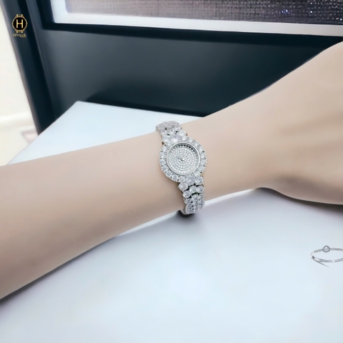 Đồng Hồ Nữ Royal Crown Quartz Đính Đá R2064 