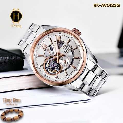Đồng Hồ Nam Orient Star Automatic Semi Skeleton Joker Rose RE-AV0123G00B ( RE-AV0123G ) ( RK-AV0123G )
