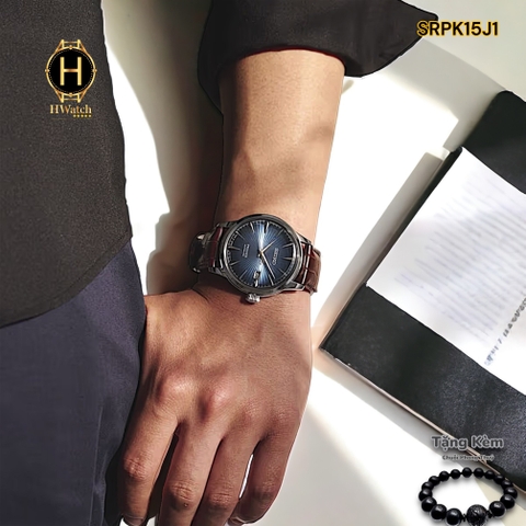 Đồng Hồ Nam Seiko Automatic Presage Cocktail Blue 40.5mm SRPK15J1