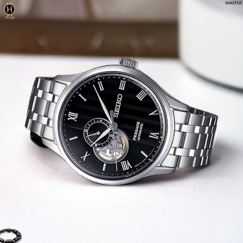 Đồng Hồ Nam Seiko Automatic Presage Open Heart SSA377J1 