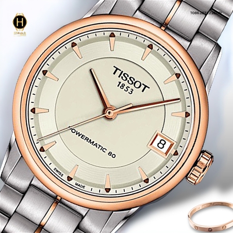 Đồng Hồ Nữ Tissot Automatic Luxury Powermatic 80 33mm T086.207.22.261.01 ( T0862072226101 )