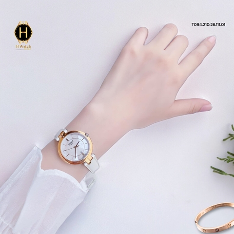 Đồng Hồ Nữ Tissot Automatic Flamingo T094.210.26.111.01 (T0942102611101) 