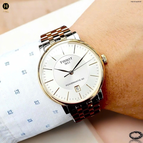 Đồng Hồ Nam Tissot Automatic Carson Powermatic 80 T122.407.22.031.00 ( T1224072203100 )