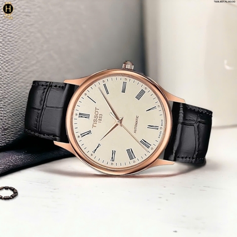 Đồng Hồ Nam Tissot Automatic Excellence Automatic 18k Gold T926.407.76.263.00 ( T926.407.76.263.00 )
