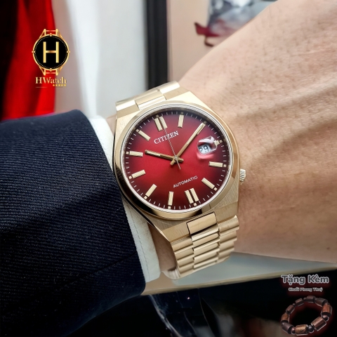 Đồng Hồ Nam Citizen Automatic Tsuyosa Mechanical Rose Red NJ0153-82X ( NJ0153 )