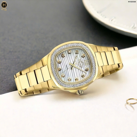 Đồng Hồ Nữ  GV2 by Gevril Quartz Pontente Diamond Limited Edition 18205B