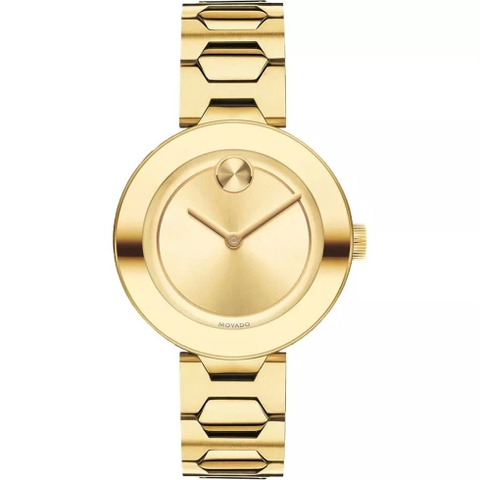 Đồng Hồ Nữ Movado Quartz Bold Gold Dial 3600382