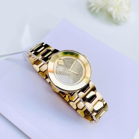 Đồng Hồ Nữ Movado Quartz Bold Crystal Pave 3600492