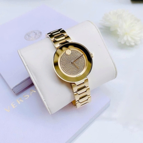 Đồng Hồ Nữ Movado Quartz Bold Crystal Pave 3600492