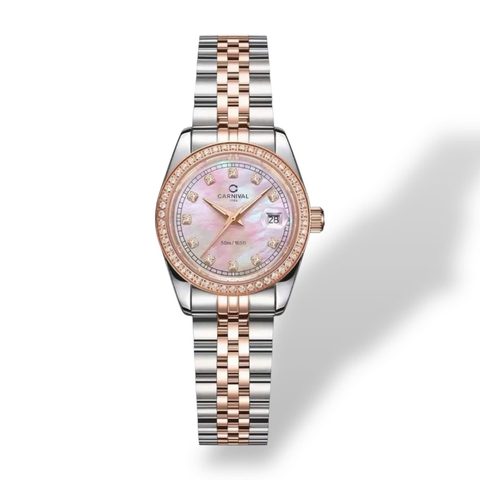 Đồng Hồ Nữ Carnival Quartz 8131L2-CH-HK