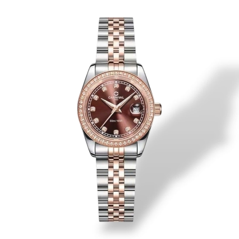 Đồng Hồ Nữ Carnival Quartz 8131L2-CH-N
