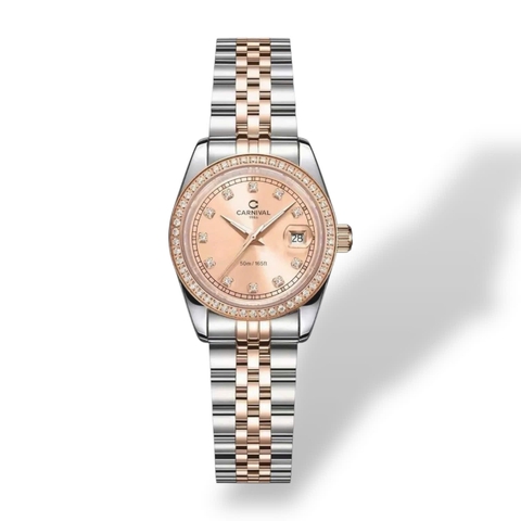 Đồng Hồ Nữ Carnival Quartz 8131L2-CH-NN