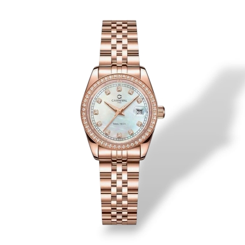 Đồng Hồ Nữ Carnival Quartz 8131L2-VH-TK