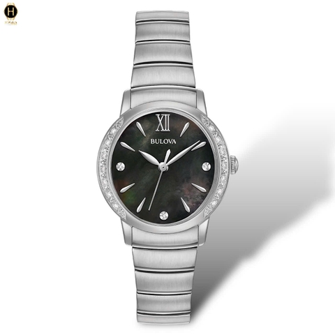 Đồng Hồ Nữ Bulova Quartz Diamond 96R213