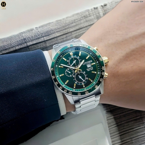 Đồng Hồ Nam Citizen Quartz Chronograph AN3689-55X 