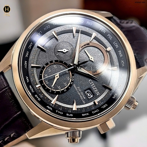 Đồng Hồ Nam Citizen Quartz Eco-Drive Radio Controlled AT8263-10H 