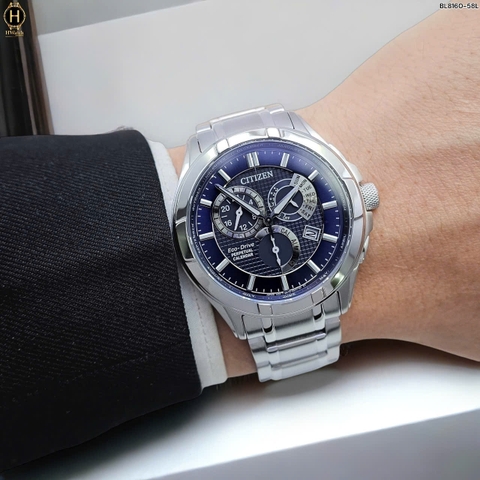 Đồng Hồ Nam Citizen Quartz Eco-Drive Perpetual Calendar BL8160-58L