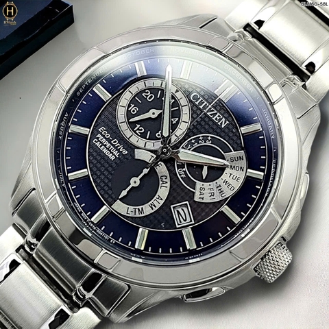 Đồng Hồ Nam Citizen Quartz Eco-Drive Perpetual Calendar BL8160-58L
