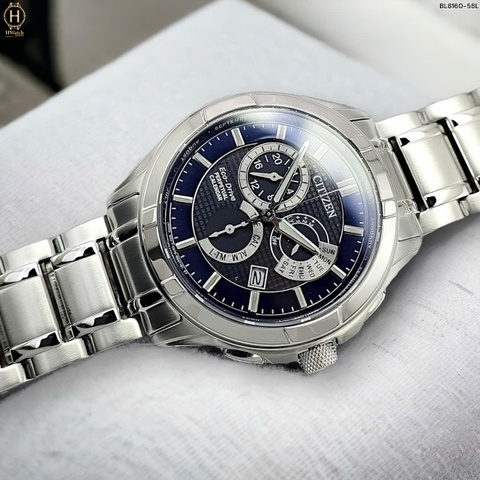 Đồng Hồ Nam Citizen Quartz Eco-Drive Perpetual Calendar BL8160-58L