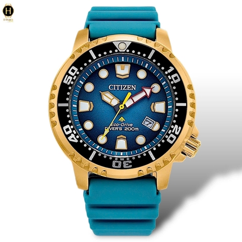 Đồng Hồ Nam Citizen Quartz Eco-Drive Promaster Dive Blue Dial BN0162-02X