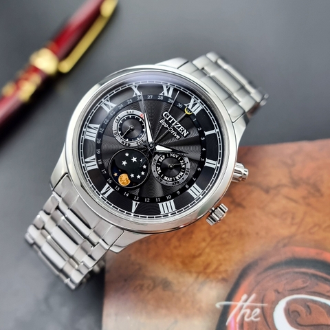 Đồng Hồ Nam Citizen Quartz Eco-Drive MoonPhase AP1050-81E 