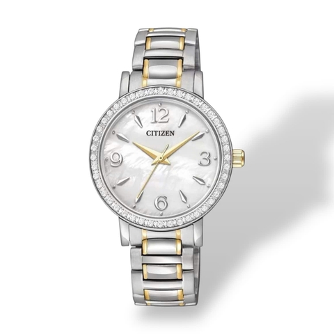 Đồng Hồ Nữ Citizen Quartz Eco -Drive EL3044-54D