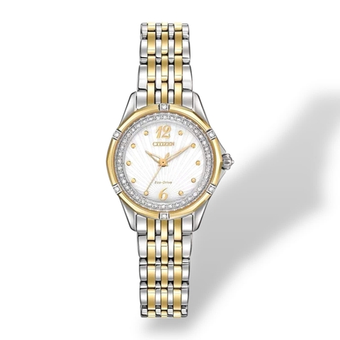Đồng Hồ Nữ Citizen Quartz Eco -Drive Versaille Signature EM0374-50A
